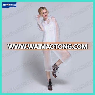 PVC adult long raincoat